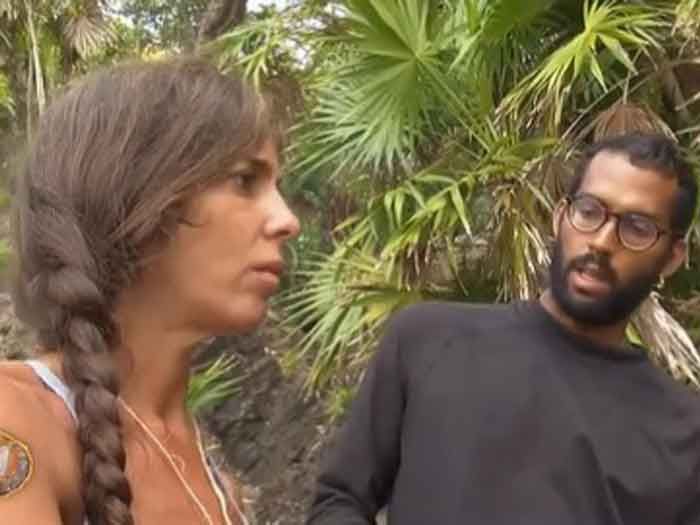 Anabel Pantoja y Yulen Pereira en 'Supervivientes'