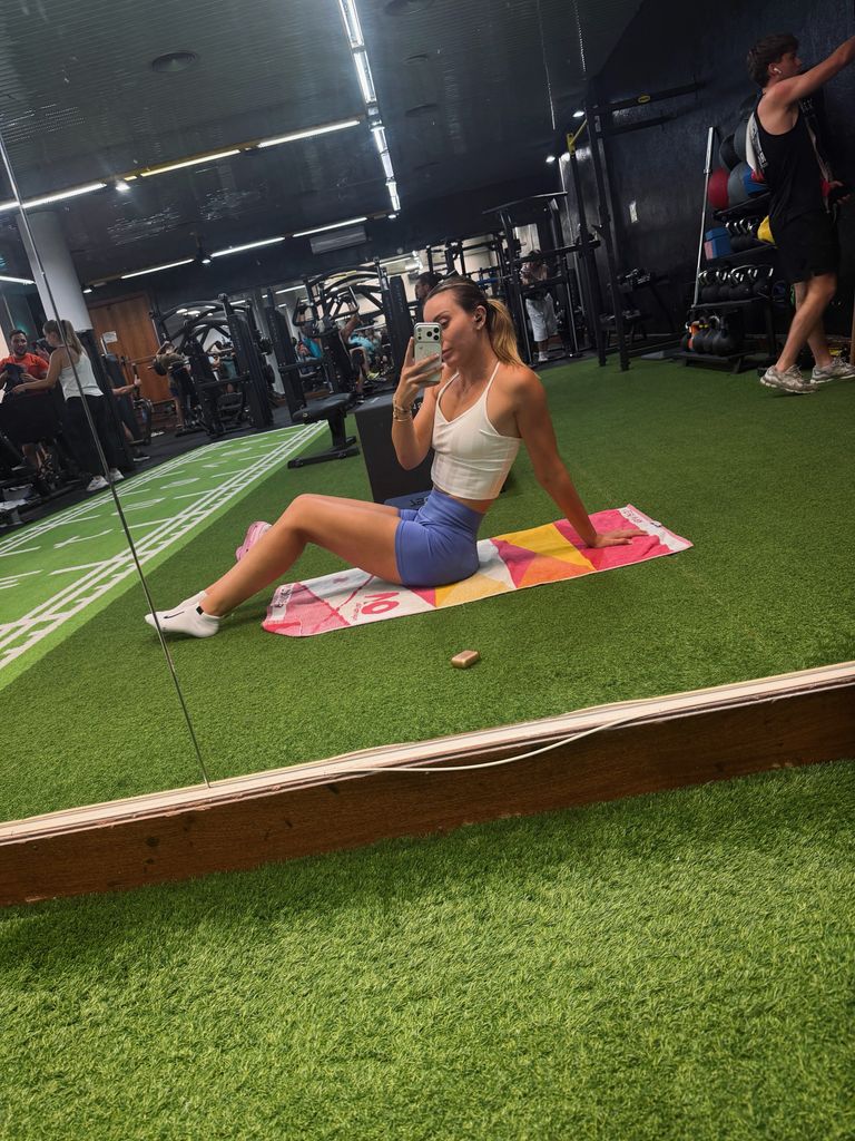 La recuperación ha sido favorable y la tenista ya ha retomado sus entrenamientos