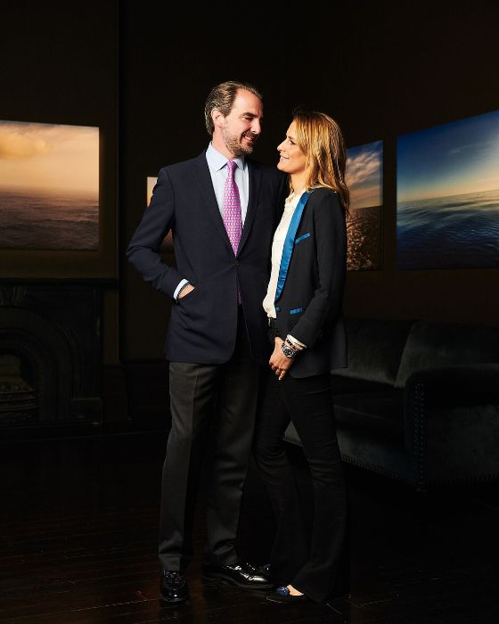 Nicolás de Grecia y Tatiana Blatnik