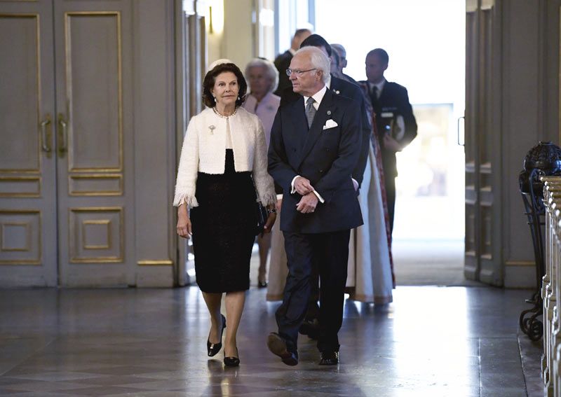 Carlos Gustavo y Silvia de Suecia