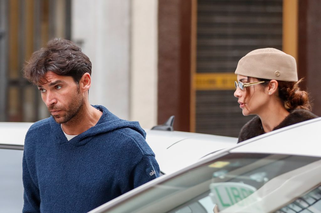 Tamara Gorro y Cayetano Rivera el 16 de febrero de 2026 en Madrid 