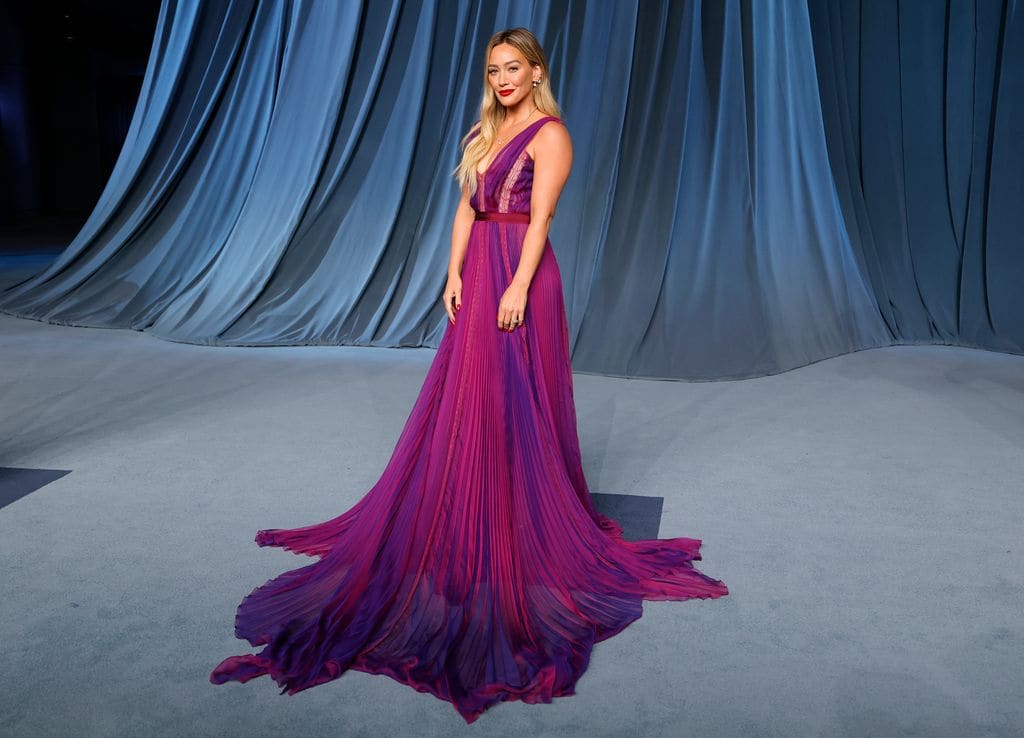 Hilary Duff en la Annual Academy Museum Gala en Los Ángeles, California, 2025. 