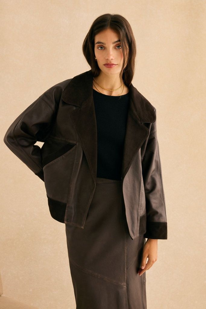 Chaqueta de piel otoño/invierno 2025-2026 Bimani