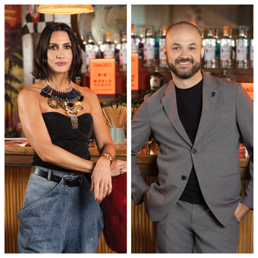 Moni Gallosi, de Punto Mona (Argentina) y Rodrigo Urraca, cuyo restaurante "Handshake" (Méxixo) fue el bar número 1 del mundo en 2024
