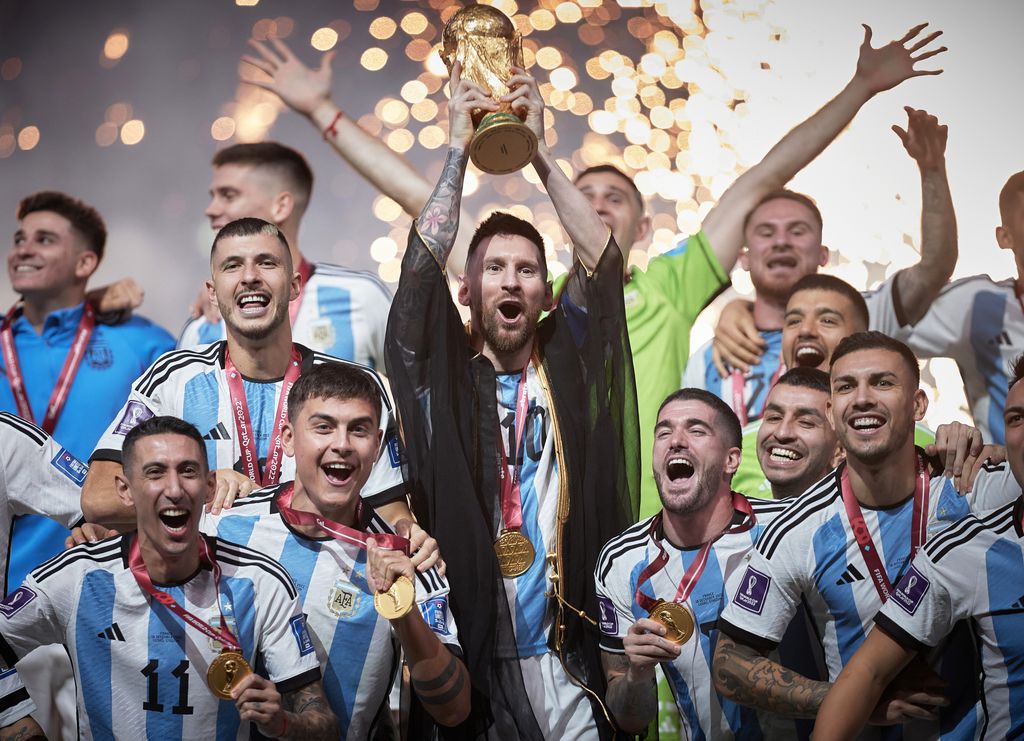 Lionel Messi ganó la Copa del Mundo en Qatar 2022 junto a la Selección Argentina