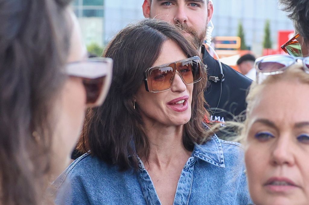 Paz Vega en el primer concierto de Bad Bunny en Madrid