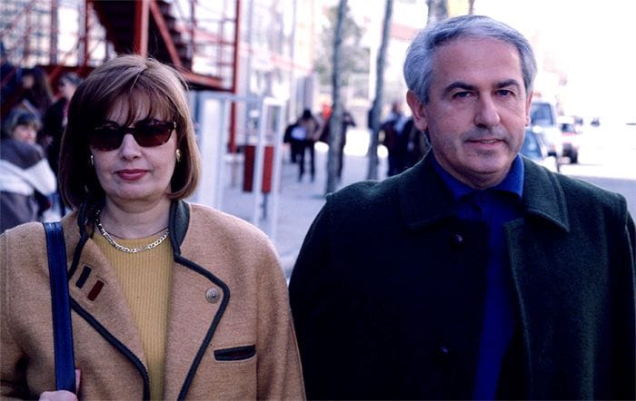 María Teresa Campos con su marido