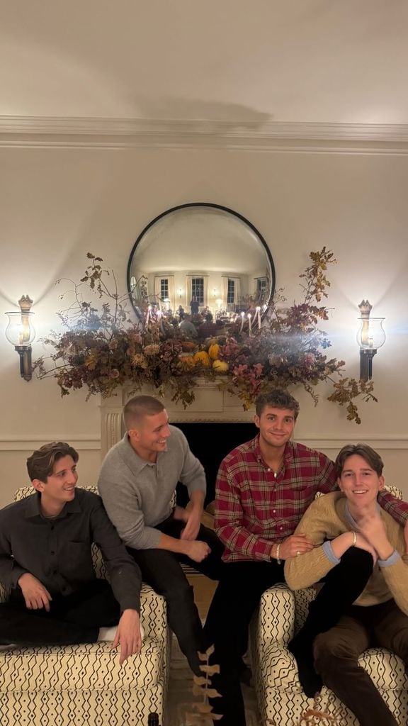 Los hermanos de Olympia de Grecia: Odysseas, Achileas y Aristides