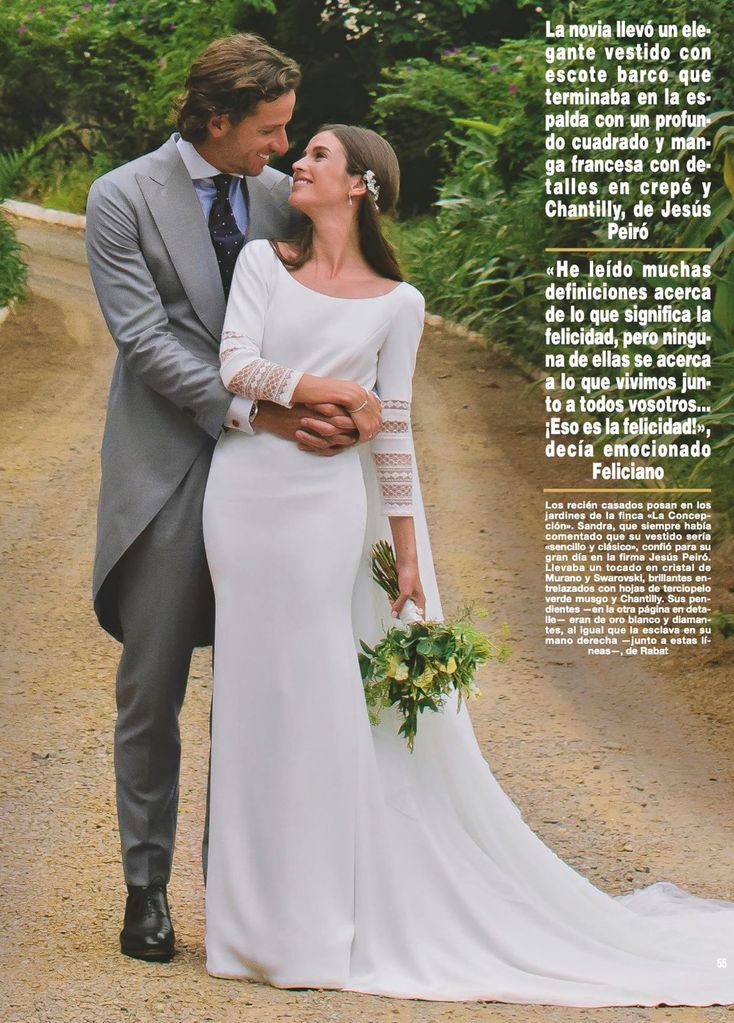 Boda Feliciano López y Sandra Gago