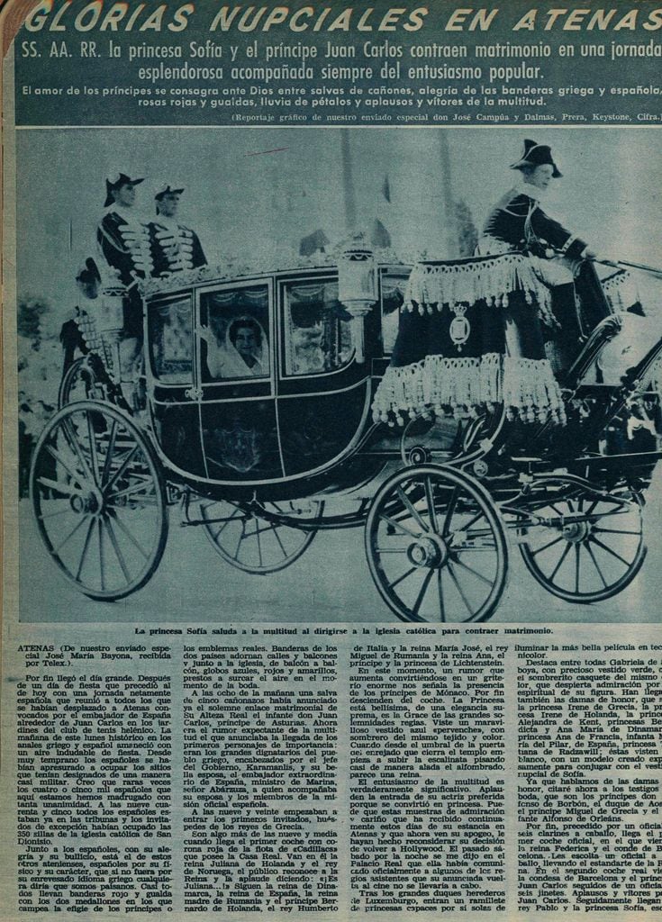 Boda reina Sofía y rey Juan Carlos HOLA