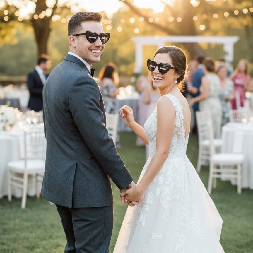 Gafas de sol cómo llevar en una boda