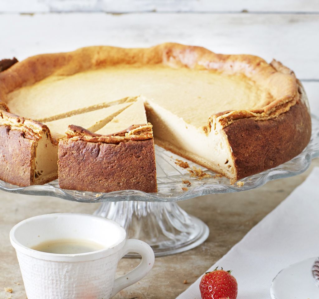 Tarta de queso Quark.