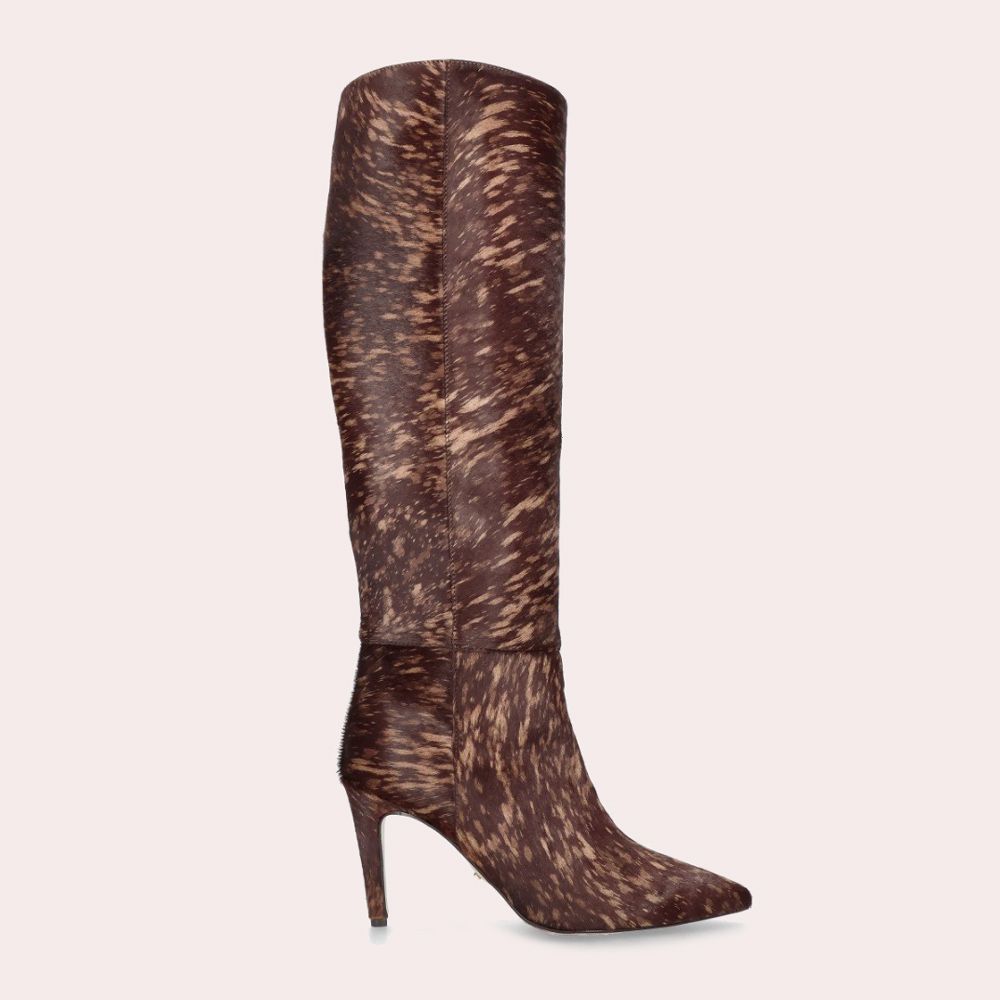 Botas alya de mujer en poni estampado animal - Mascaró - Multicolor