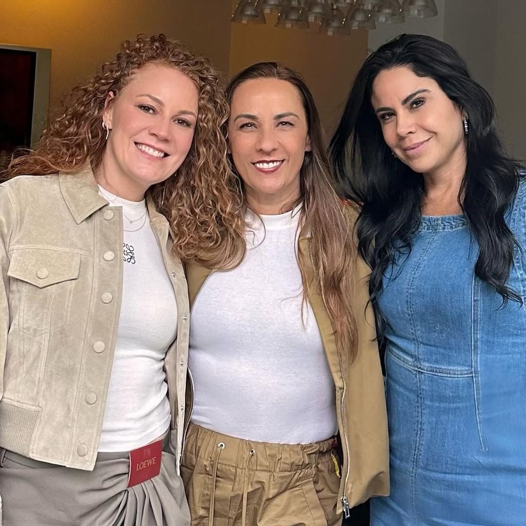 Paola Rojas utilizó sus redes sociales para compartir las imágenes más especiales de este reencuentro con las Netas.