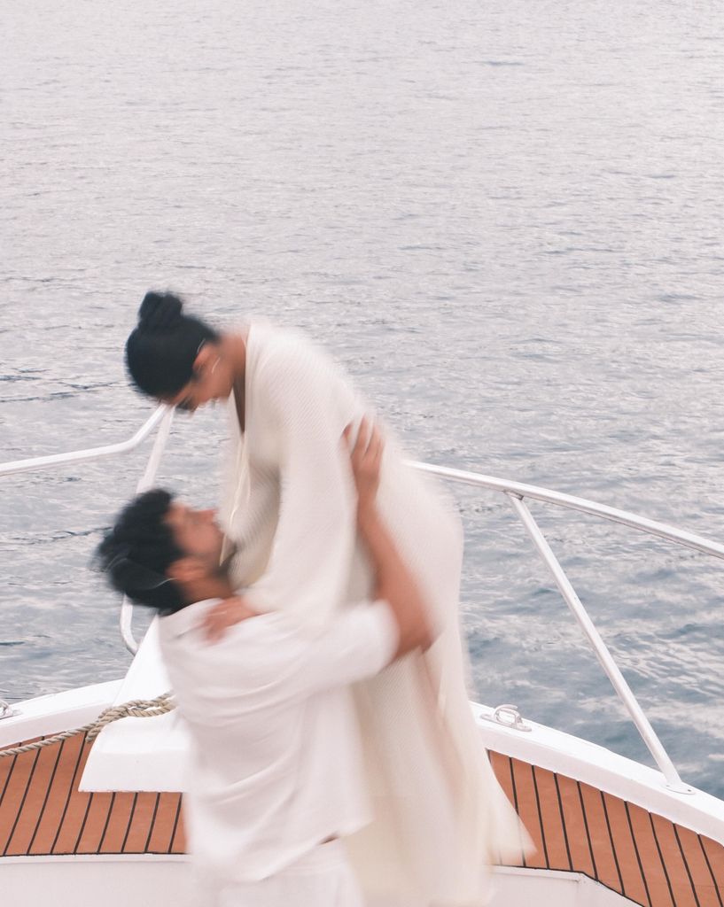 Sheynnis Palacios compartió sus primeras fotos públicas con su novio Carlos Arias.