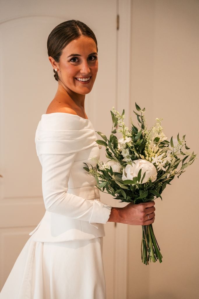 Ramo de novia con olivo