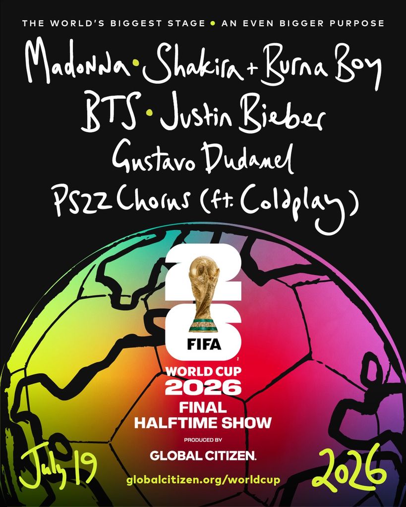 El presidente de la FIFA, Gianni Infantino, confirmó la participación de Justin Bieber en el show de medio tiempo