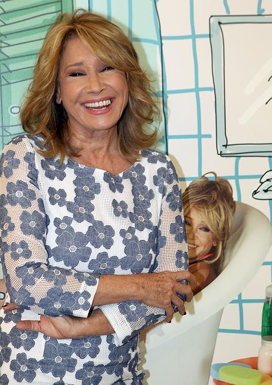 Imagen de Mila Ximénez en el plató de 'Sálvame' 