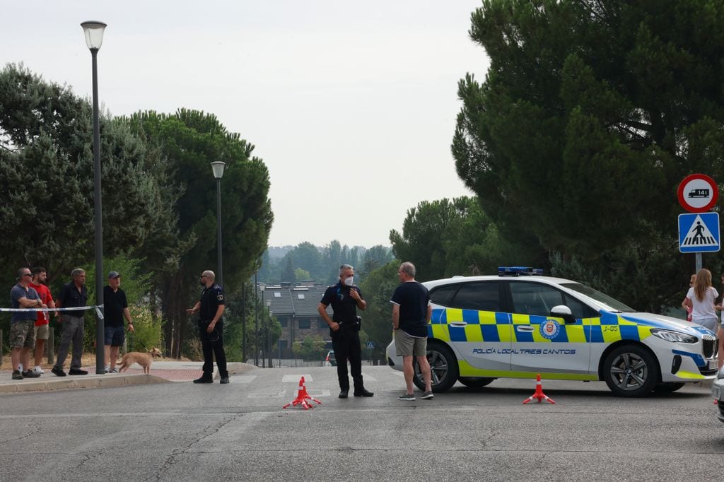 Fuego en Tres Cantos (Madrid). Agosto 2025