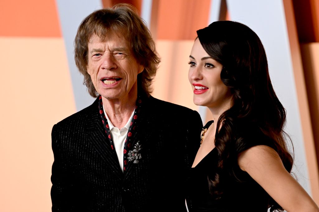 Mick Jagger junto a Melanie Hamrick