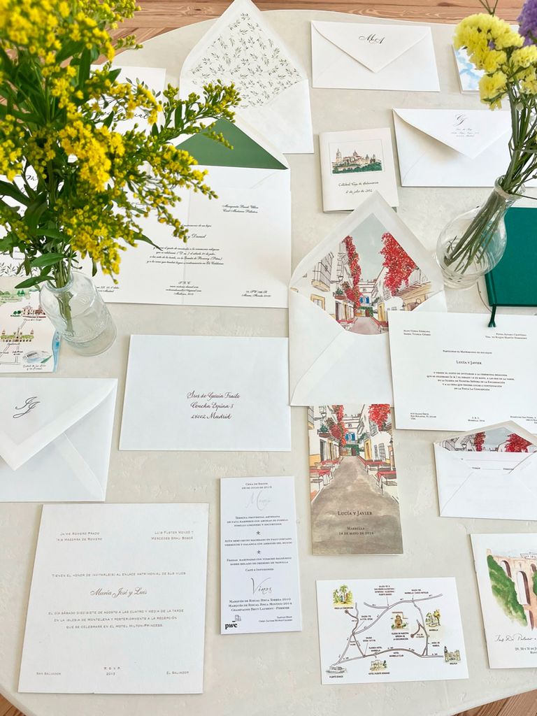 invitaciones de boda Arte Papel