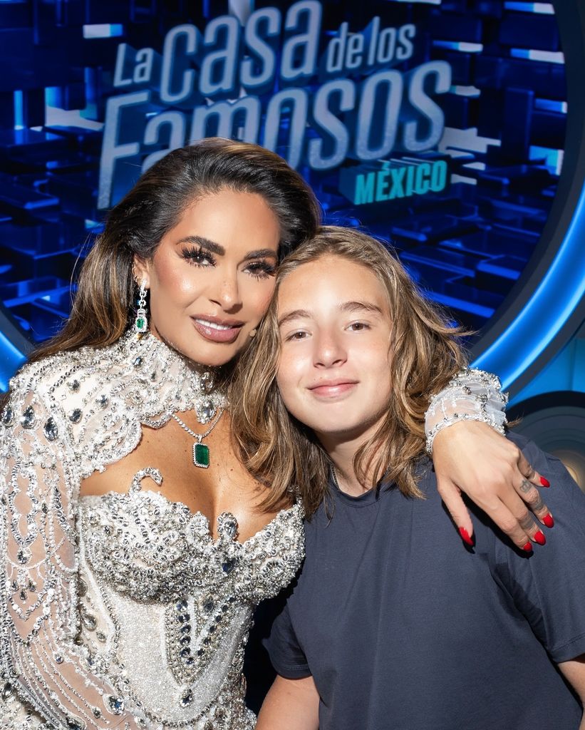 Galilea Montijo y su hijo Mateo
