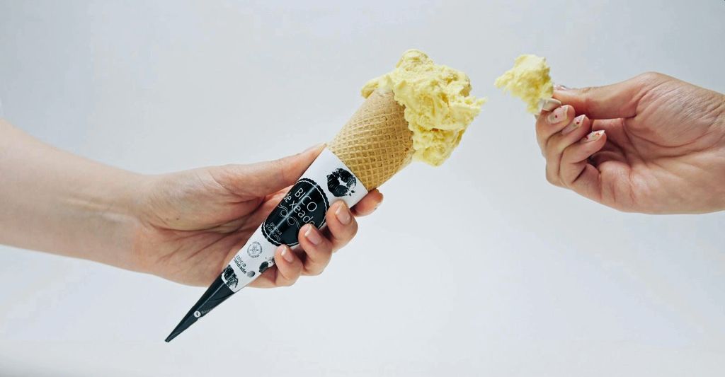 Helado de cucurucho