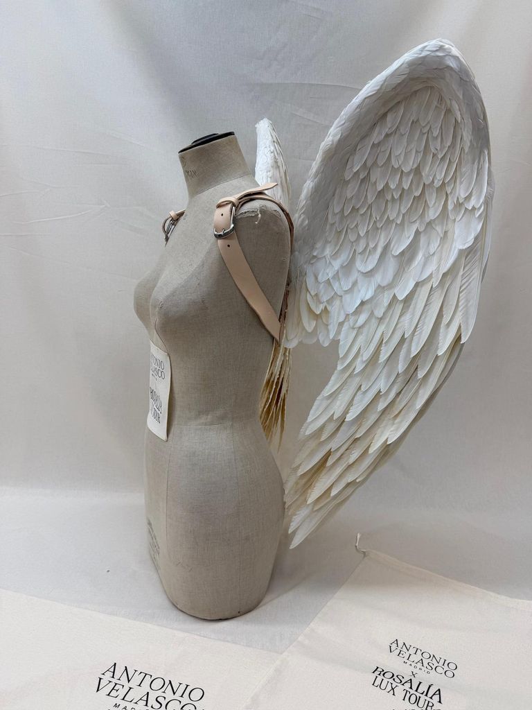Alas creadas por Antonio Velasco para la gira LUX de Rosalía