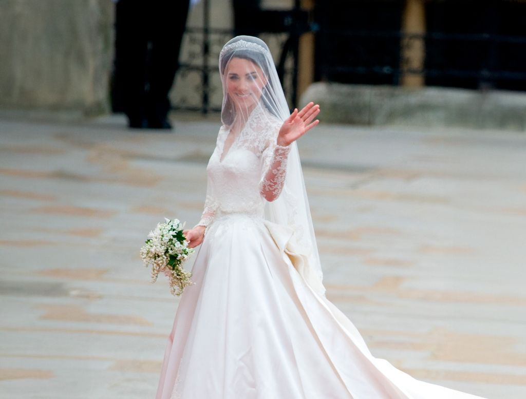 Kate Middleron el día de su boda