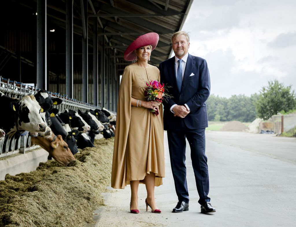 El rey Guillermo y la reina Máxima de Holanda en su visita a la granja de Riedstra-Hoving, 2026