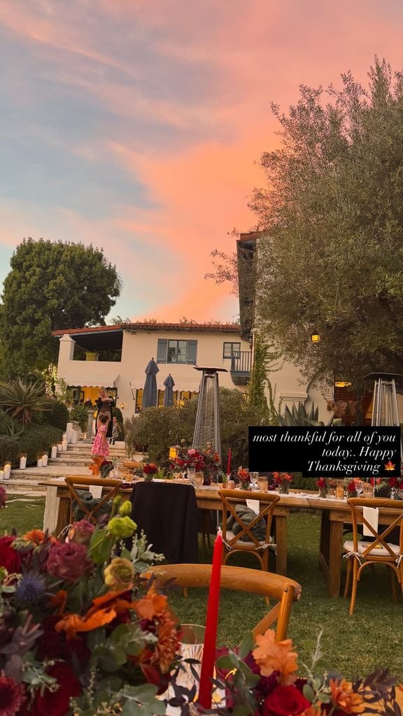 La celebración de Thanksgiving de Selena Gomez