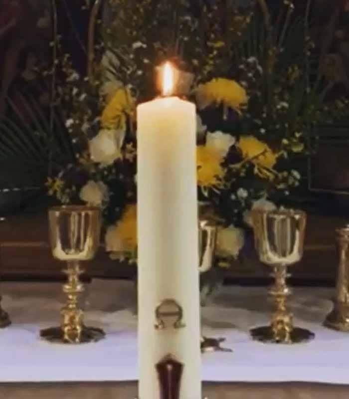 Imagen del mensaje de Pascua de Isabel II