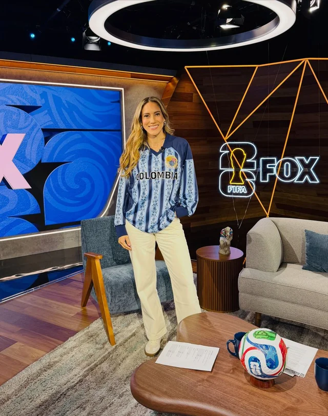 Melissa Ortiz aportó la perspectiva de una exatleta olímpica a la cobertura de FOX Sports de la Copa Mundial de la FIFA 2026.
