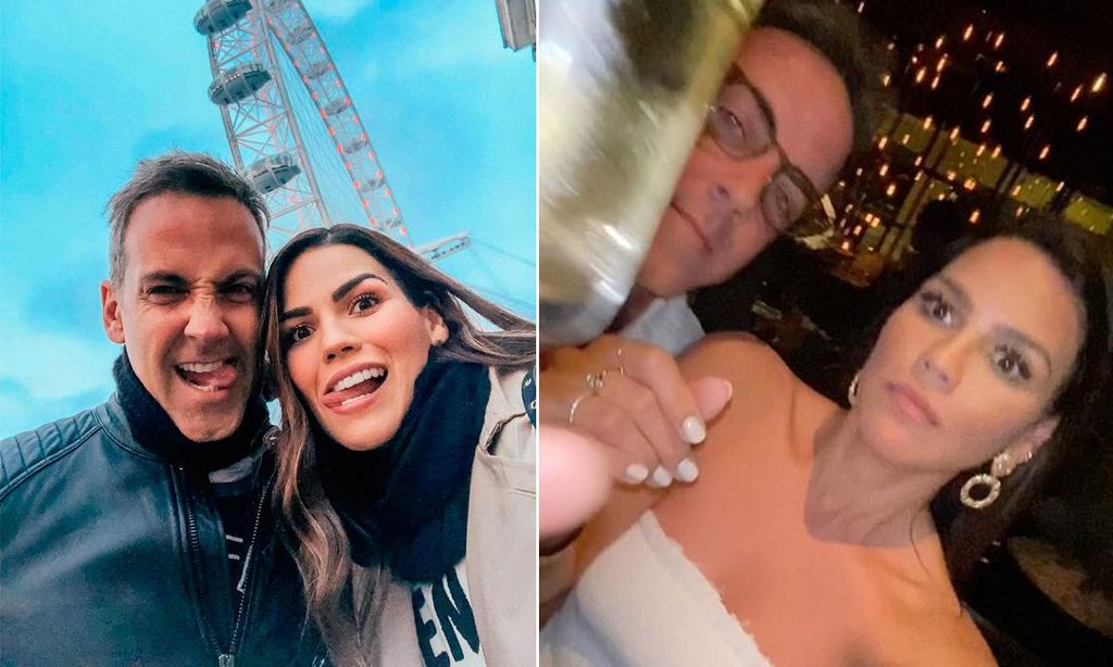 Carlos Ponce y Karina Banda