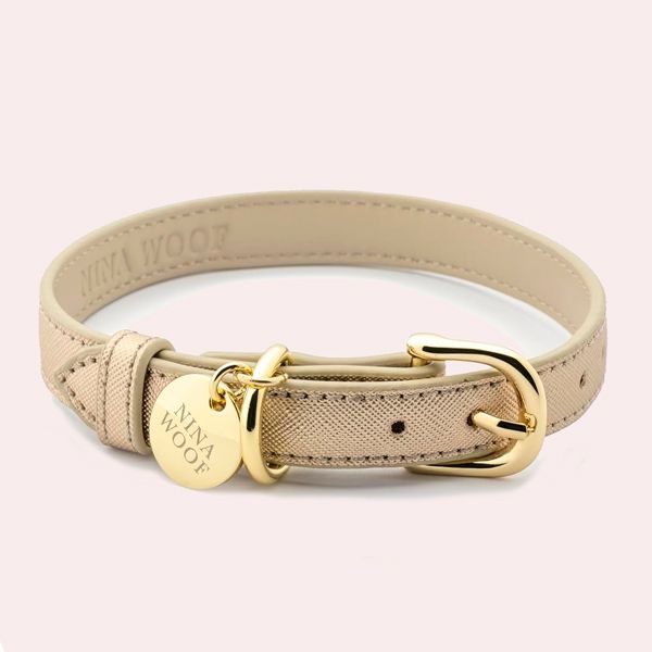 Nina Woof Rio Collar de Piel Vegana para Perro