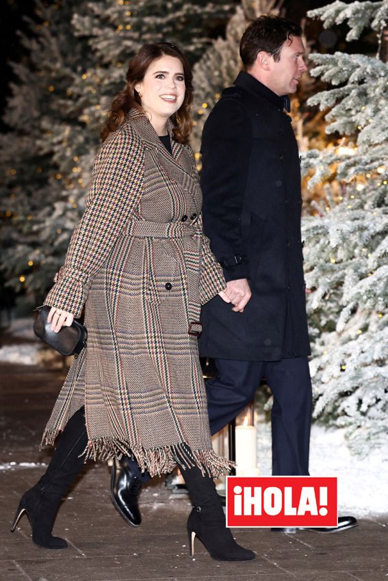 La princesa Eugenia y su marido