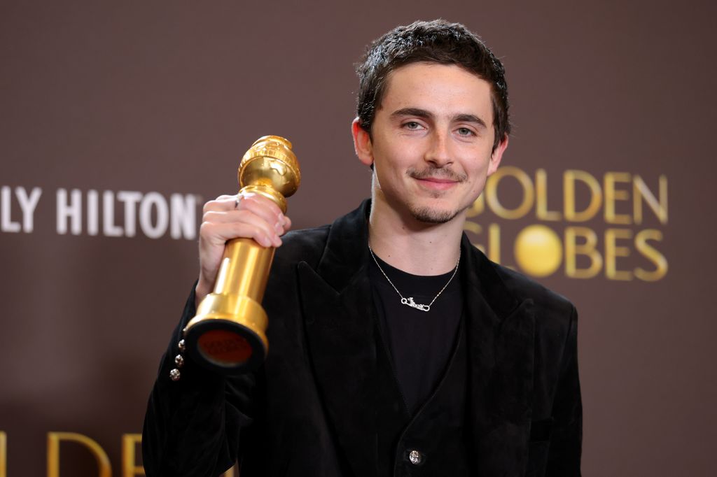 Timothée Chalamet, ganador de Mejor Actor por 'Marty Supreme'