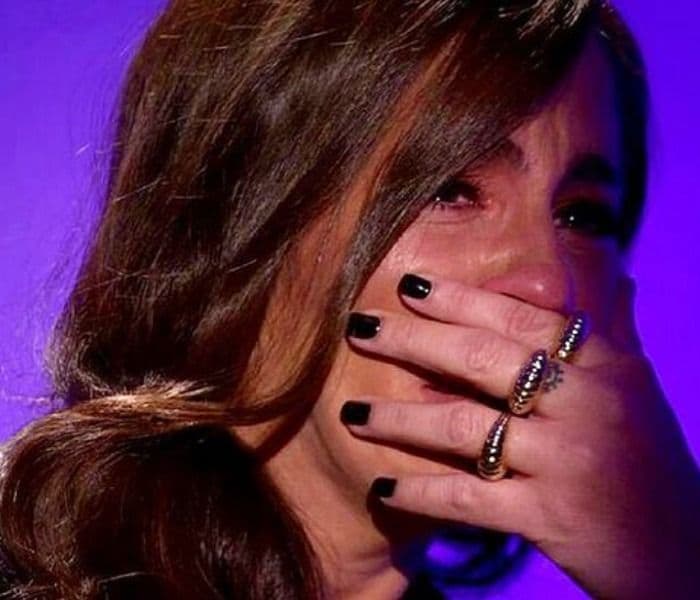 Anabel Pantoja llora desconsolada en 'Sálvame'