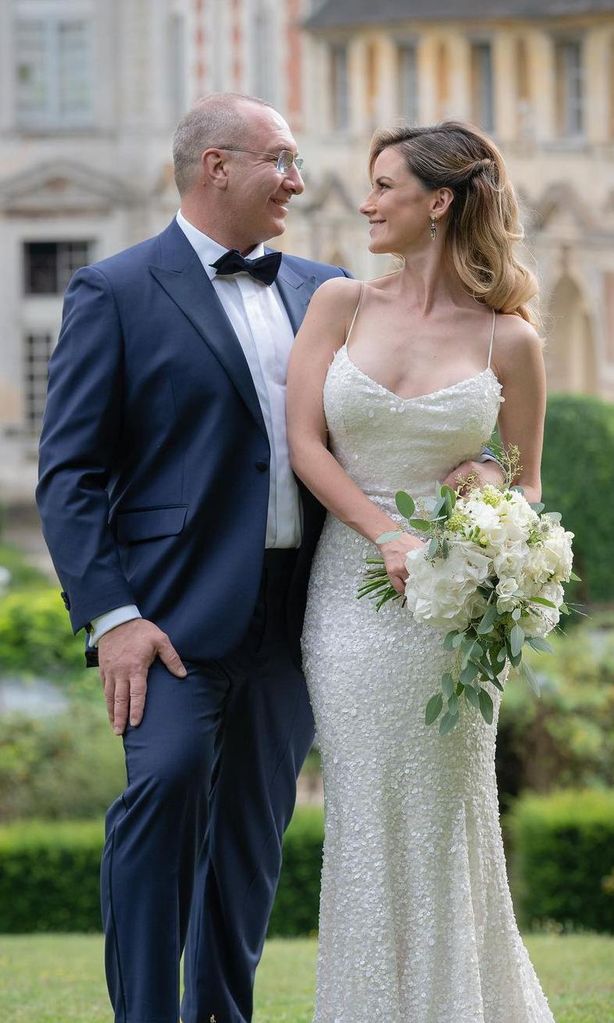 Altair Jarabo y su esposo