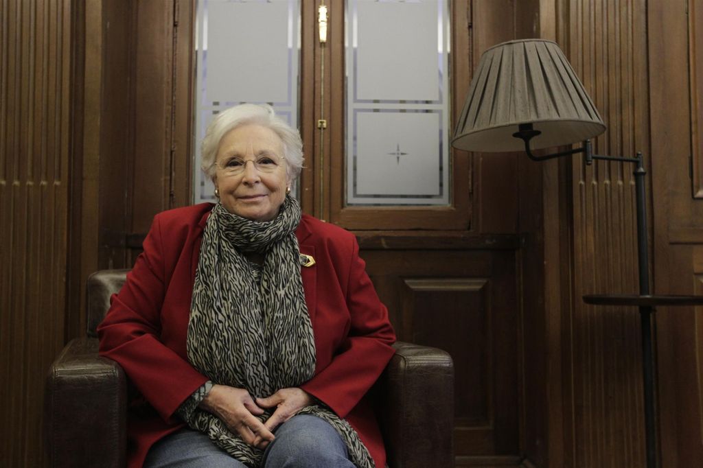 Josefina Molina en 2012, cuando recibió el Goya de Honor