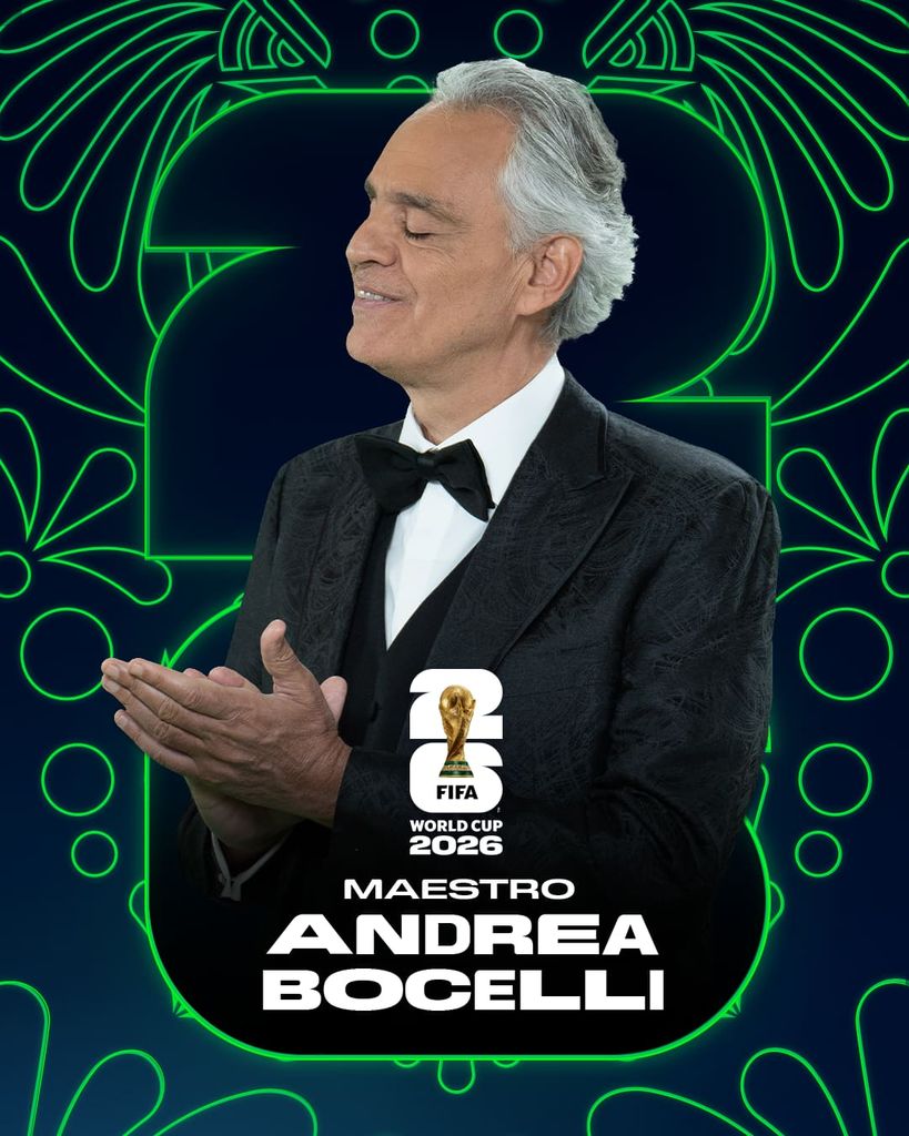 Andrea Bocelli cantará en el Countdown Concert