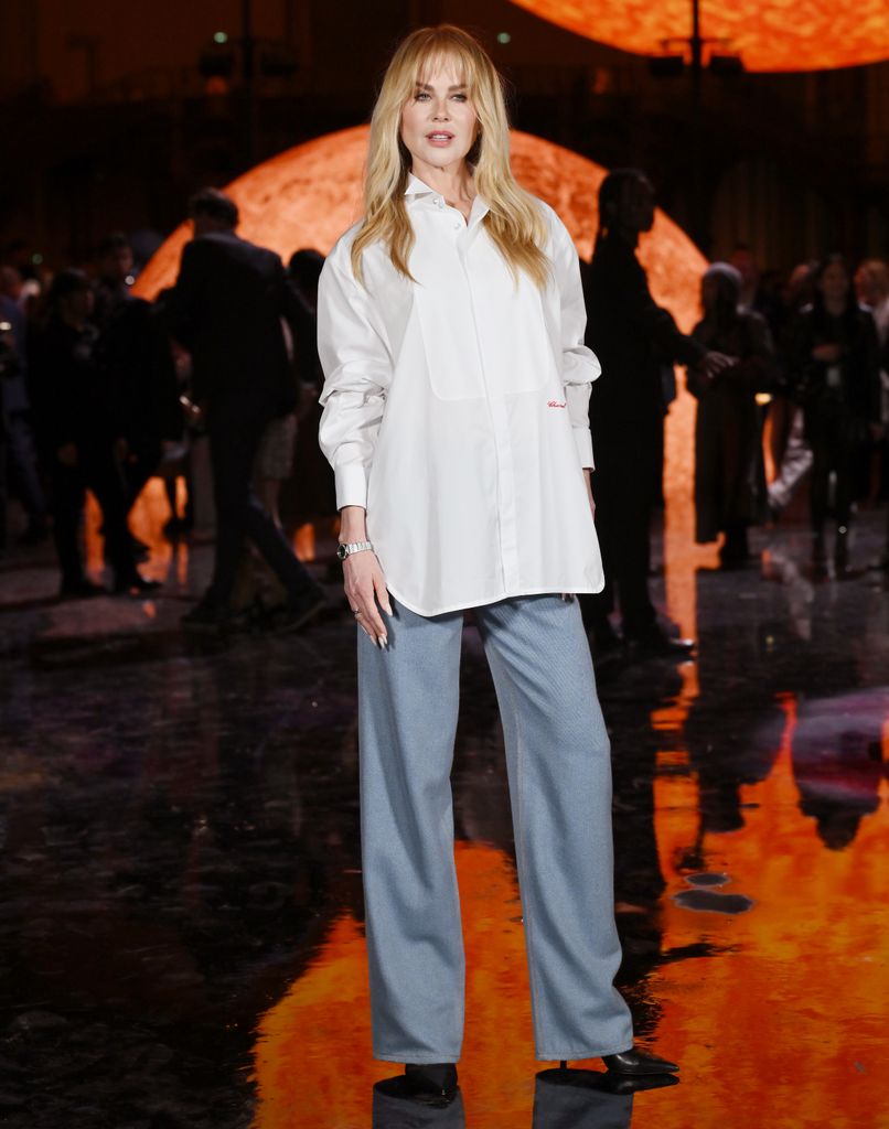 Nicole Kidman en el desfile de Chanel en la Paris Fashion Week el 6 de octubre de 2025