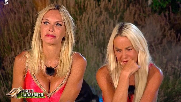Yola y Leticia en la final de La Casa Fuerte