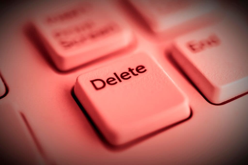 Delete/borrar