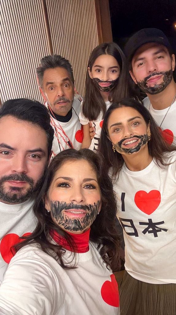 La familia Derbez lució como Eugenio por un día 