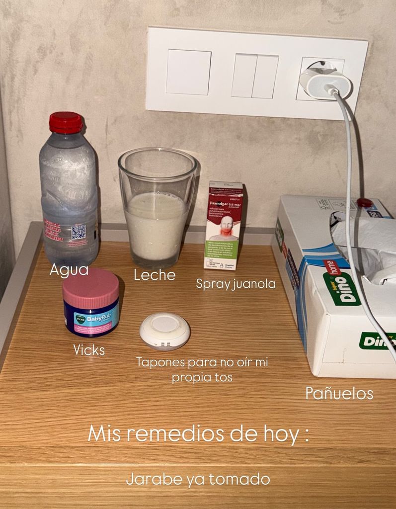 Algunos de los remedios que ha compartido en sus redes sociales.