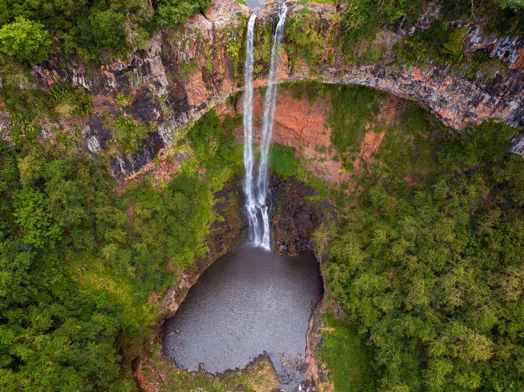 Chamarel, cascada, Isla Mauricio