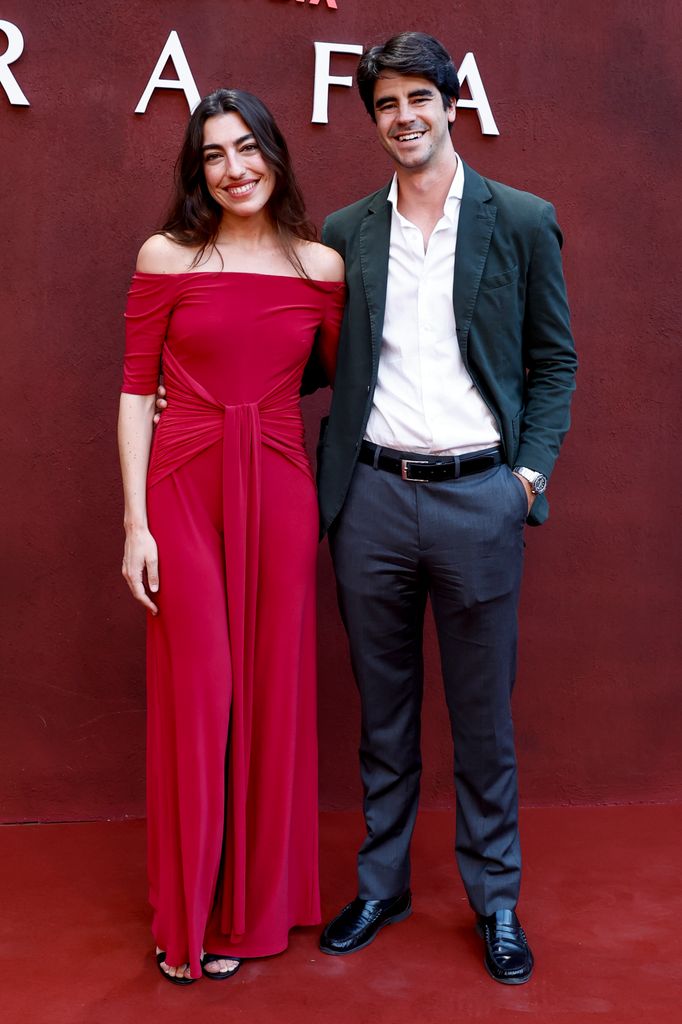Claudia Jiménez Revuelta y su marido Vicente Benítez Bachiller en la presentación del documental de Rafa Nadal