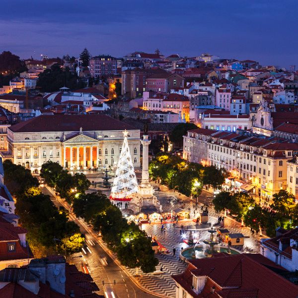 Lisboa, mercadillo navideño