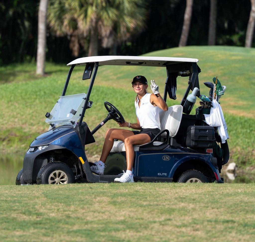 Kai Trump deberá recuperarse antes de retomar sus prácticas de golf.